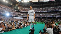 Dilansir dari berbagai sumber, posisi kelima penjualan pemain Luga Inggris termahal adalah Cristiano Ronaldo. Ronaldo dijual MU di tahun 2009 ke Real Madrid sehara 94 juta Euro atau kini setara Rp 1,6 triliun (Getty Images)