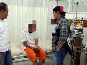 Kepergok Mau Curi Motor, UD Bonyok Diamuk Massa