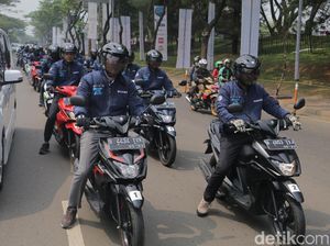 Suzuki Ketolong Skutik Nex dan Satria