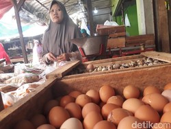 Harga Naik, Telur Ayam Tetap Diburu Warga Pasuruan