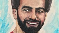 Mohamed Salah, Mesir. Istimewa/Boredpanda.