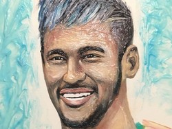 Neymar, Brasil. Istimewa/Boredpanda.
