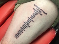 Pria Ini Tato Tubuhnya dengan 23 Nama Timnas Inggris, Alasannya Konyol