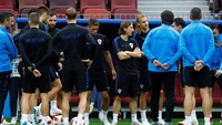 Kroasia vs Inggris akan digelar di Luzhniki Stadium, Moskow, Kamis (12/7/2018) dini hari WIB. REUTERS/Kai Pfaffenbach.