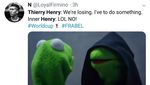 Belgia Disingkirkan Prancis, Henry Diserang Meme