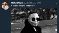 Jadi buat kalian fans Madrid, masih mau mendukung Los Blancos musim depan? (Foto: Twitter @Zizipho_ZA)