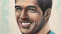Luis Suarez, Uruguay. Istimewa/Boredpanda.