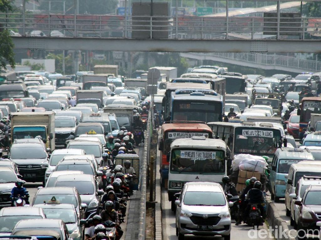 Jakarta Peringkat 10 Kota Termacet di Dunia 2019