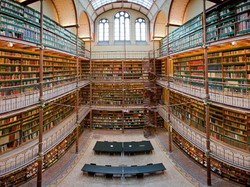 Cantiknya Perpus Seni Terbesar dan Tertua di Belanda