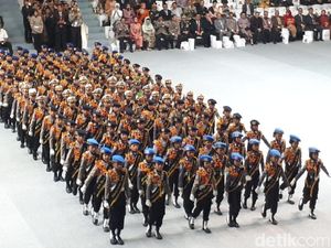 Aksi Kompak Polisi Cilik di HUT Bhayangkara Dihujani Tepuk Tangan Aksi Kompak Polisi Cilik di HUT Bhayangkara Dihujani Tepuk Tangan
