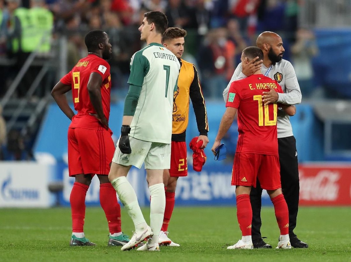 Belgia disungkurkan Prancis 0-1 di semifinal Piala Dunia 2018. (Foto: Catherine Ivill/Getty Images)