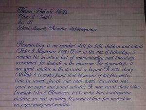 Ini Tulisan Tangan yang Disebut Terbaik di Dunia, Memanjakan Mata?