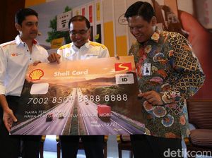Bank Mandiri-Shell Luncurkan Shell Fleet Card Prabayar