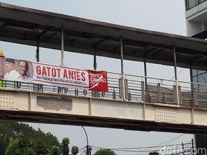 Beredar Spanduk Gatot-Anies untuk Pilpres 2019 Beredar Spanduk Gatot-Anies untuk Pilpres 2019