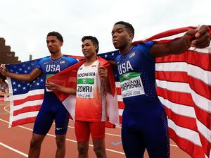 Menlu ke Zohri Si Juara Dunia Atletik U-20: Proud of You! Menlu ke Zohri Si Juara Dunia Atletik U-20: Proud of You!