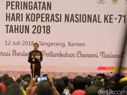 Jokowi Bicara Perkembangan Teknologi, Pesan Sate Lewat Aplikasi