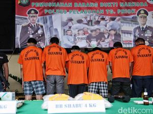 Polres Pelabuhan Tanjung Priok Gagalkan Penyelundupan Narkoba