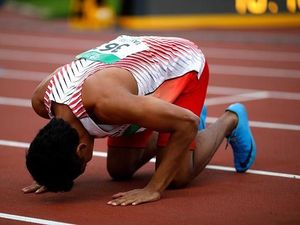 Cerita Haru Zohri, Juara Dunia Lari yang Latihan Tak Beralas Kaki
