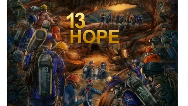 Deretan Kartun Viral Penyelamatan Heroik di Gua Thailand