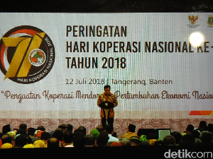 Nurdin Halid Ajak Insan Koperasi Dukung Jokowi di Pilpres 2019