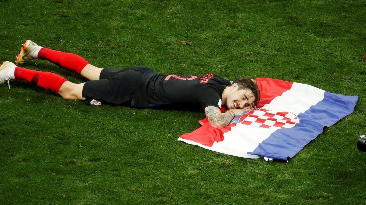 Kroasia menumbangkan Inggris di semifinal Piala Dunia 2018. (Foto: Christian Hartmann/REUTERS)