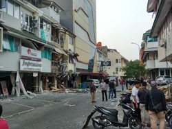 Saksi Ledakan di Ruko Jaksel: Suaranya Keras dan Buat Bergetar