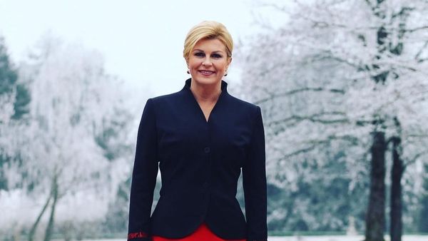 Potret Presiden Kroasia yang Kena Hoax Foto Berbikini