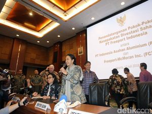 Rini Targetkan RI Kuasai Freeport Akhir Juli