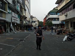 Ledakan di Ruko Kebayoran Baru Berasal dari Tabung Gas