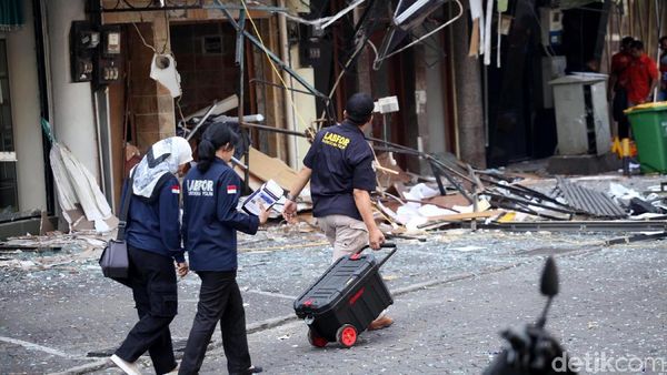 Polisi Selidiki Ledakan di Ruko Grand Wijaya