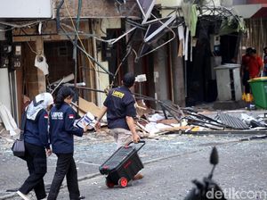 Polisi Selidiki Ledakan di Ruko Grand Wijaya