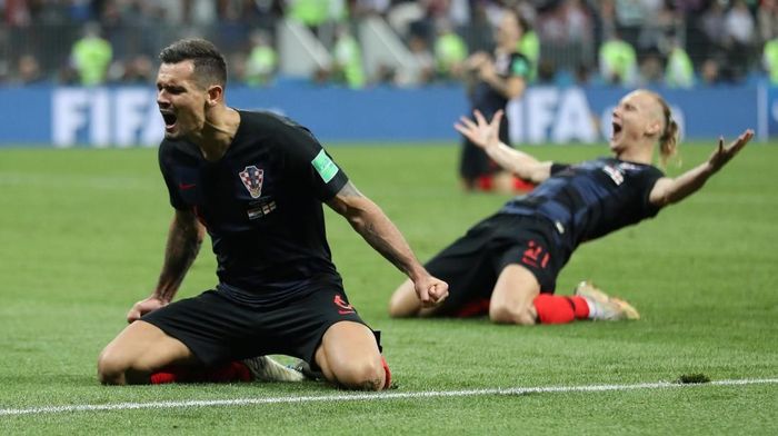 Kroasia lolos ke final Piala Dunia 2018 setelah mengalahkan Inggris (Foto: Carl Recine/Reuters) Kroasia lolos ke final Piala Dunia 2018 setelah mengalahkan Inggris (Foto: Carl Recine/Reuters)