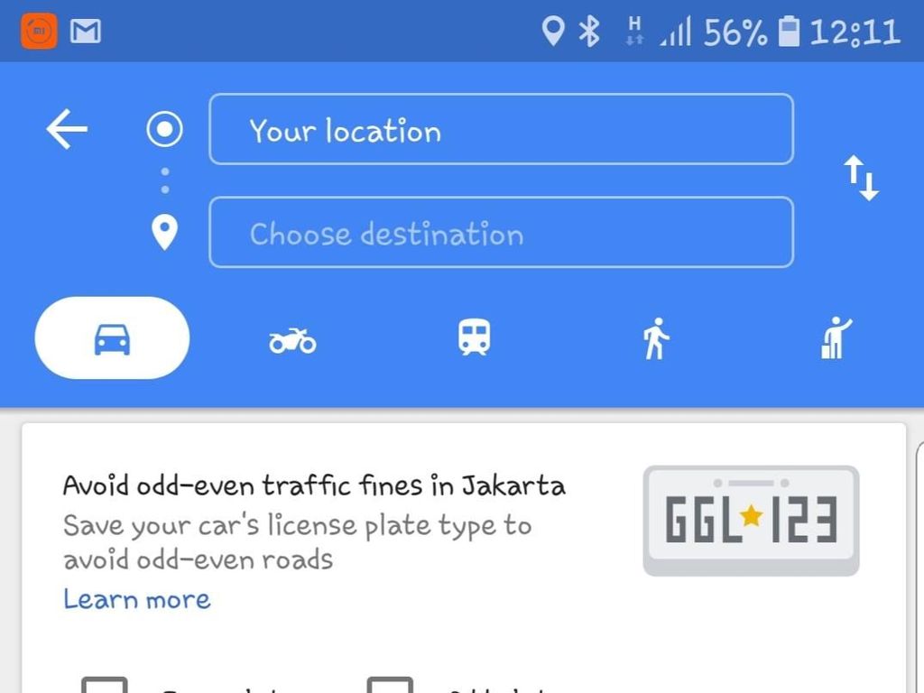 Tahu Tidak, Google Maps Bisa Pilih Jalan Sesuai Pelat Nomormu Tahu Tidak, Google Maps Bisa Pilih Jalan Sesuai Pelat Nomormu