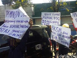 Puluhan Warga Tuntut Usut Tuntas Kasus Korupsi di Ponorogo