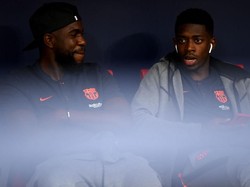 Barcelona juga punya tiga pemain di final Piala Dunia 2018. Dua di antaranya adalah penggawa Prancis: Samuel Umtiti dan Ousmane Dembele. (Foto: David Ramos/Getty Images)