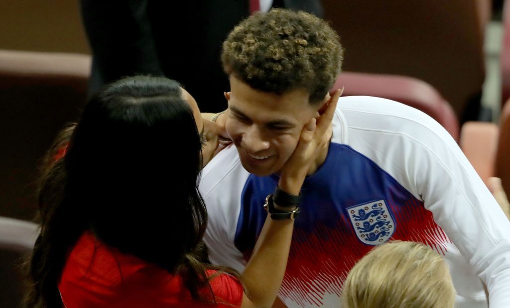 MOSCOW, RUSSIA - JULY 11:  Harry Kane of England, Eric Dier of England and Dele Alli of England look on dejected following their loss to Croatia in the 2018 FIFA World Cup Russia Semi Final match between England and Croatia at Luzhniki Stadium on July 11, 2018 in Moscow, Russia.  (Photo by Clive Rose/Getty Images)
