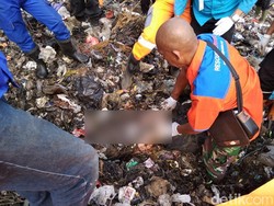 3 Hari Pencarian, Jasad Pemulung Tertimbun Sampah Ditemukan