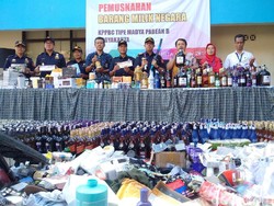 Bea Cukai Yogya Musnahkan Barang Ilegal Senilai Rp 388 Juta