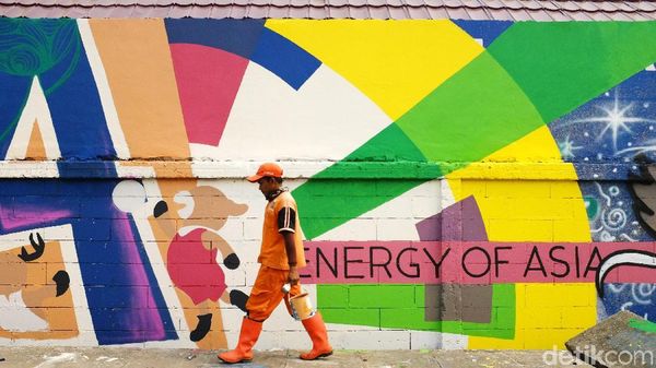 Warna-warni Kampung Asian Games di Kemayoran