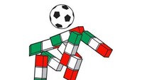 Ciao adalah ofisial maskot logo Piala Dunia 1990 yang dilaksanakan di Italia. Pemilihan Ciao sebagai maskot logo menjadi revolusi maskot logo lainnya selama sejarah Piala Dunia, karena menggunakan stick figure dengan bagian tubuh yang diwarnai dengan bendera khas Italia dan kepala yang dibuat dari bola. Istimewa/Pinterest.