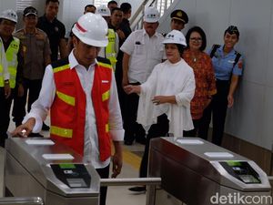 Jokowi Minta Tarif LRT Palembang Disubsidi