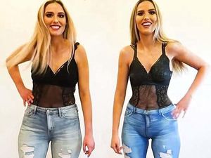 Pakai Baju Sama, Tak Ada Orang Sadar Satu dari Si Kembar Ini Tanpa Busana