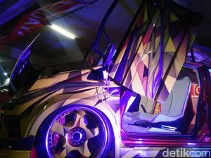 Modifikasi Terbaik Bali Milik Honda Jazz Ini