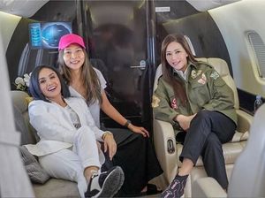 Tajir! Demi Makan Bakso, Maia Estianty ke Malang dengan Private Jet