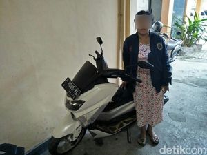 Gadaikan Tiga Motor Sewa, Ibu Ini Diciduk Polisi