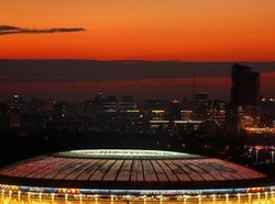 Stadion ini berkapasitas 84.745 kursi. REUTERS/Kai Pfaffenbach.