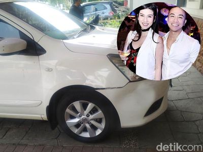 Diduga Diselingkuhi, Stevie Agnecya Seruduk Mobil Suami