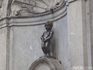 Foto: Manneken Pis vs Big Ben, Siapa Bakal Menang? Foto: Manneken Pis vs Big Ben, Siapa Bakal Menang?