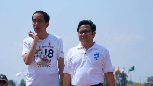 Resmi Dukung Jokowi, Cak Imin Harap Jadi Cawapres  Karer 