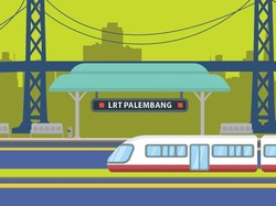 LRT Pertama RI Siap Beroperasi